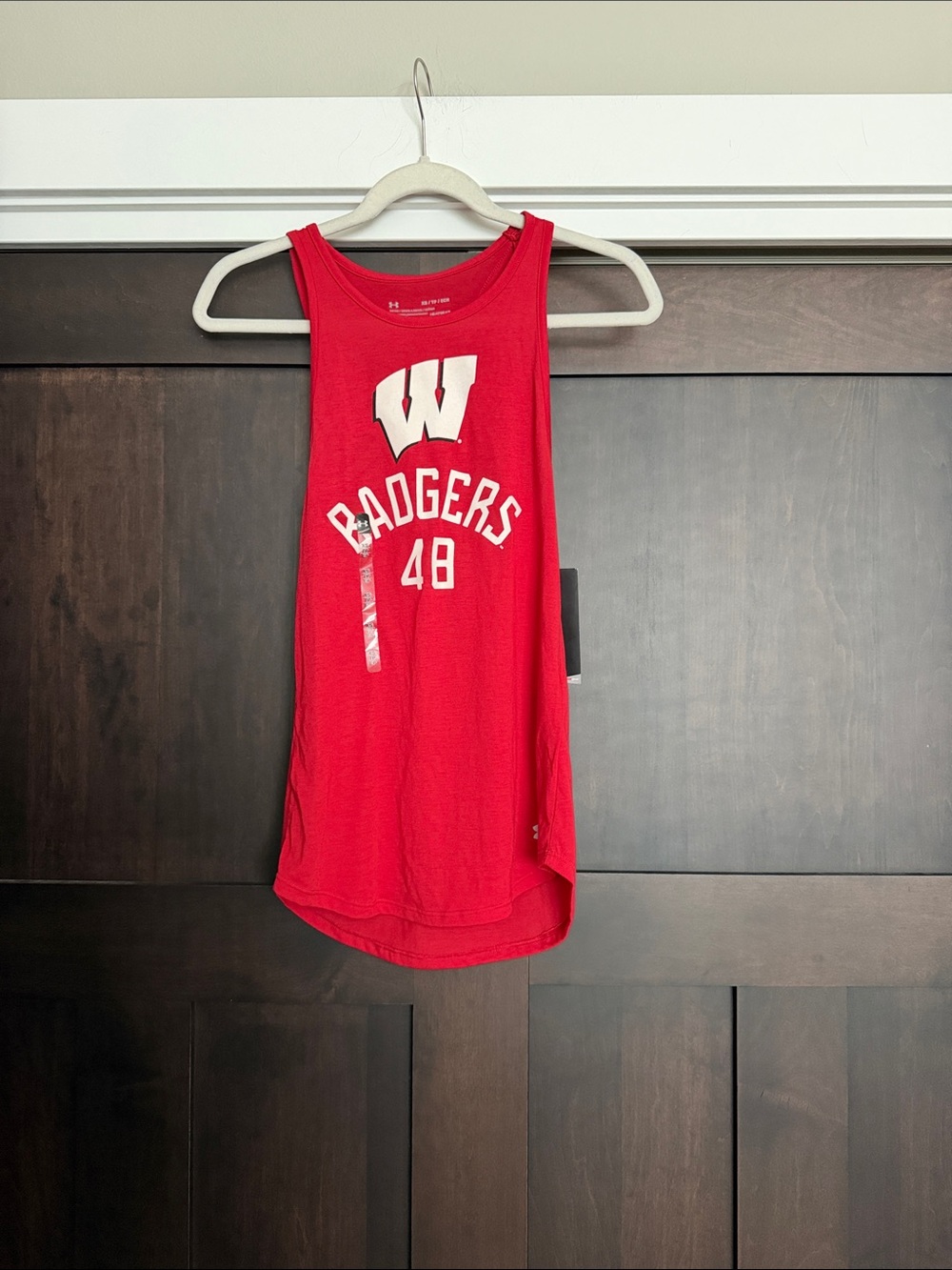 Under Armour University of Wisconsin Women’s Racerback Tank Top size XS